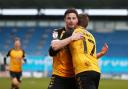 DROUGHT: Striker Padraig Amond hasn't scored for County since Colchester in March but has been pivotal with his work rate