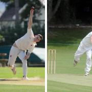 FINE FORM: Ryan Avery and David Griffiths led the way for Croesyceiliog and Malpas