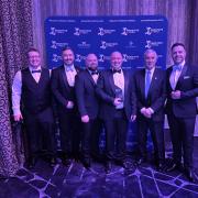 Whitehead Building Services were given the award by Prostate Cancer Cymru
