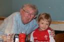 IN MEMORY: Tom with his grandfather Brian Forde