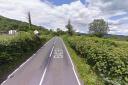 Four teenagers injured in crash on Gypsy Lane between Llanellen and Llanfoist near Abergavenny