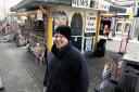 DELIGHTED: Jon Powell, pictured at The Kiosk in Newport earlier this year