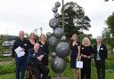 The staff from Humble by Nature with the volunteer Art in Penallt event. Picture: Art in Penallt.