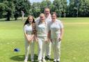 FOUR OF A KIND: It was a special weekend for one Monmouth family. The Maguires, of Rockfield, played together for the first time for Monmouth Cricket Club. Mike Maguire, the club’s vice-chairman, captained the thirds and played alongside his