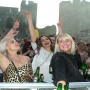 Groove Armada at Caerphilly Castle. Picture: Jeff Oram