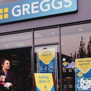 The offer from Greggs includes the option of a vegan festive bake and mint hot chocolate.