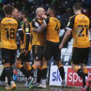 DELIGHT: Kevin Ellison has hailed Newport County AFC's togetherness