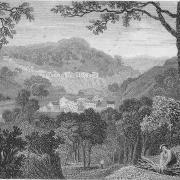 An eighteenth century print of charcoal gathering in Pontypool parklands overlooking Pontypool House, Wainfelin and the iron ore mines at Pontnewynydd. Picture: Torfaen Museum.