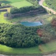 The site of the former quarry. Picture: Monmouthshire County Council