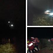 Mountain rescue crews called to Neuadd ridge in the Brecon Beacons Pictures: Central Beacons Mountain Rescue Team