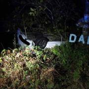 Blaenavon road accident crashes into dad memorial sign