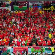 File photo dated 29-11-2022 of Wales fans during the FIFA World Cup Group B match at the Ahmad Bin Ali Stadium, Al Rayyan, Qatar.