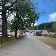 A general view of the Alice Springs Lodge holiday accommodation at Kemeys Road near the village of Kemeys Commander, Monmouthshire. Picture: Monmouthshire County Council