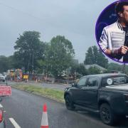 Roadworks ahead of huge concerts in Chepstow