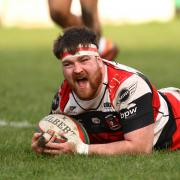 CAPTAIN: Back rower Scott Matthews will lead Pontypool in the coming season, with another tough tussle with Bargoed on the cards