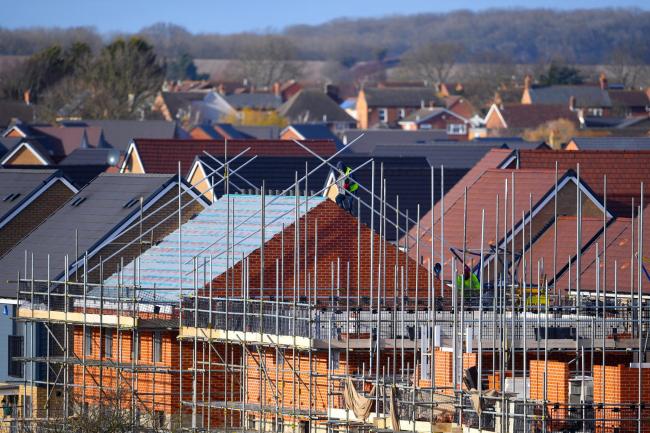 File photo dated 01/02/18 of houses under construction. More than 380,000 homes granted planning permission between 2011 and 2019 remain unbuilt, according to new research from housing charity Shelter PA Photo. Issue date: Friday September 4, 2020. Using