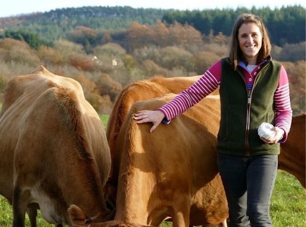 Hannah Turner of Brookes Wye Valley Dairy