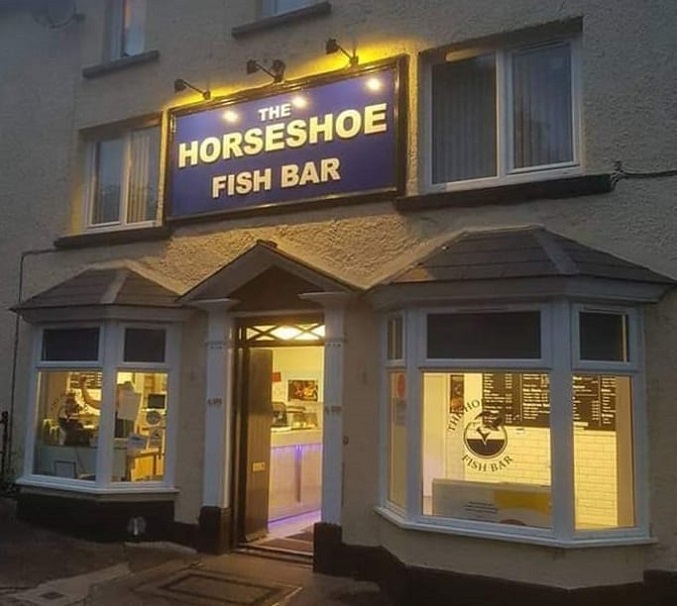 The Horseshoe Fish Bar in Pontnewnynedd. Picture: Gareth Hoskins.