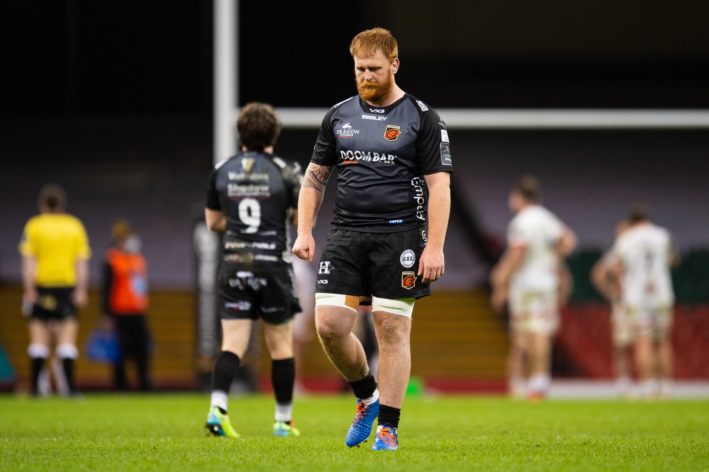 CHANCE: Dan Baker is with the Dragons until the end of the season