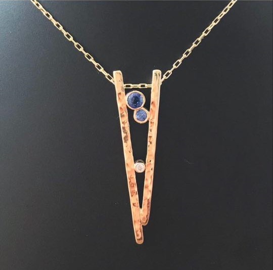 A necklace made by Lee Appleby. Picture: Jewellerlee