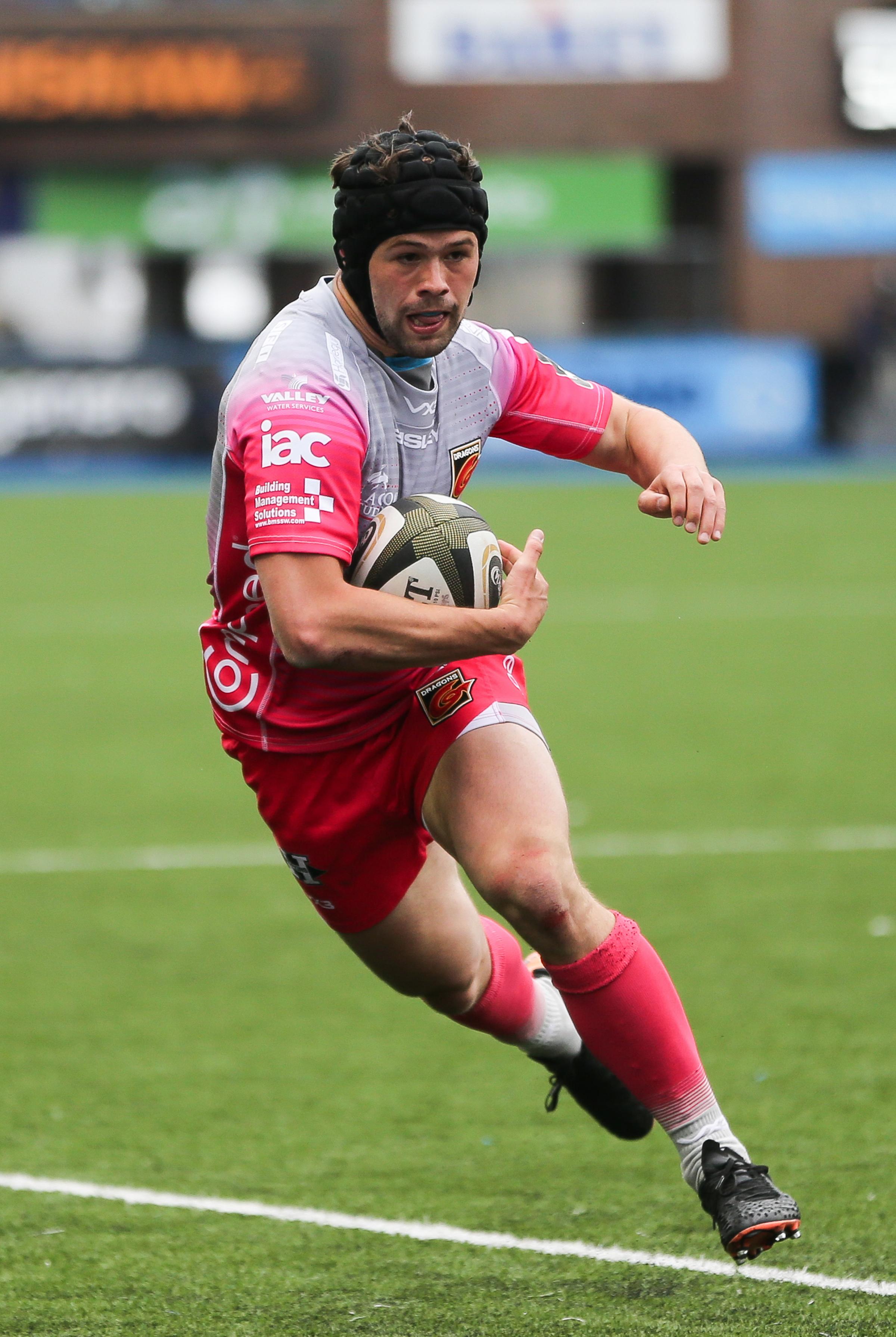 MOVE: Full-back Ioan Davies is set to sign a permanent deal with the Dragons