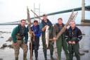 The fishermen of the Black Rock Lave Net Fishery will join Sean Fletcher to discuss the south Wales coastal route.