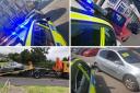 Four cars were seized in the space of 24 hours. Picture: Gwent Police