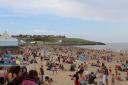 Thousands flocked to Barry Island - from Newport and beyond.