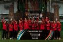 Wales won the Six Nations title and Triple Crown after a fantastic campaign. Picture: WRU Twitter