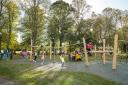 A new play park officially opened in Chippenham Fields in Monmouth last month