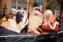 Santa Claus and Mrs Claus in the 2018 Pontypool Christmas Cavalcade. Picture: christinsleyphotography.co.uk