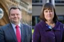 Nick Thomas-Symonds, MP for Torfaen (left) and Cardiff Central MP Jo Stevens