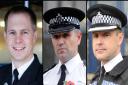 Chief Supt Marc Budden, Chief Insp Paul Staniforth and Chief Supt Mark Warrender all deny allegations of gross misconduct but their hearing will be heard in private