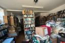 Well read: A former shop crammed with books in World Heritage 'book town' Blaenavon sold for £135,000 at Paul Fosh Auctions