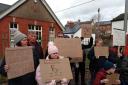 A protest held at the Tudor Centre on December 7 last year - a bid to try and force the council to think again on overlooking it as a support base will take place on Thursday, December 7, 2023