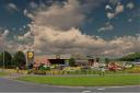 An artist's impression of the new Lidl store in Cwmbran