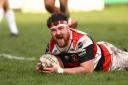 CAPTAIN: Back rower Scott Matthews will lead Pontypool in the coming season, with another tough tussle with Bargoed on the cards
