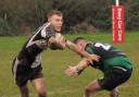 Sam Thomas scored a try for Chepstow