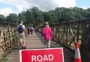 Listed Tintern footbridge of Sex Education fame to close next year for repairs