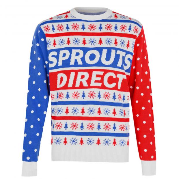 Free Press Series: Sprouts Direct Christmas jumper (Sports Direct)