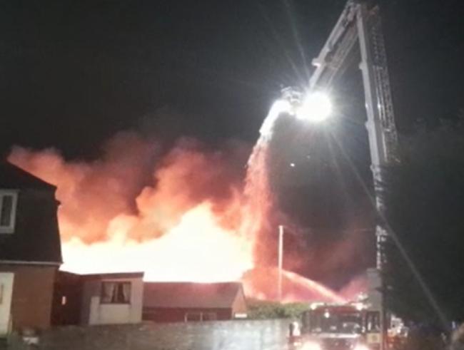 Fire crews confirm gas was concern at Severn Bridge Club blaze in Chepstow