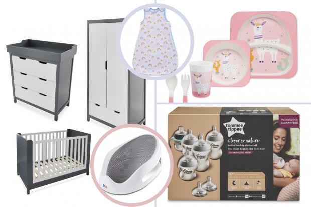Free Press Series: Just some of the items available in the Aldi Specialbuys baby event (Aldi)