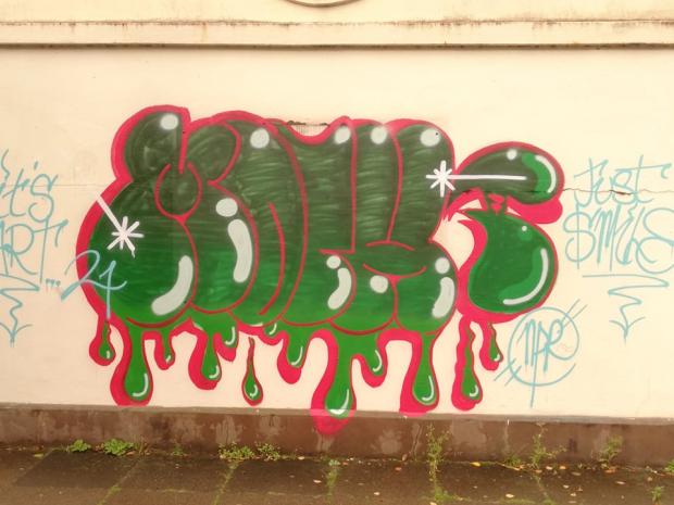 Free Press Series: Graffiti has been on the rise in Abergavenny town centre. (Picture: Frankie Winters)