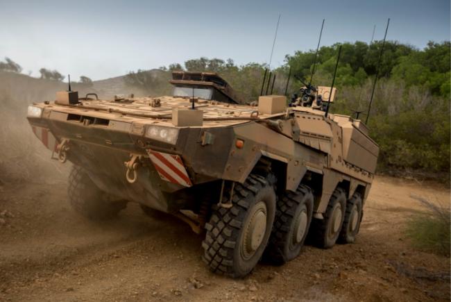 GuS Periscopes were awarded the Ministry of Defence contract to kit out the new state-of-the-art Boxer Mechanised Infantry Vehicles. Picture: WFEL.