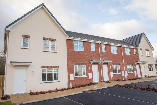 Free Press Series: The £2.7 million project to build 22 new homes at Malthouse Close in Cwmbran has been completed. Picture: Bron Afon.