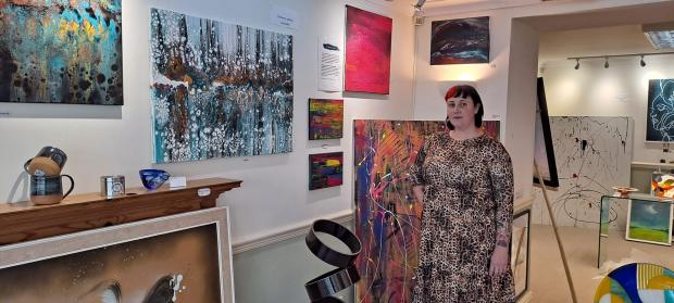 Free Press Series: Liz Prosser has opened a new art gallery in Usk.