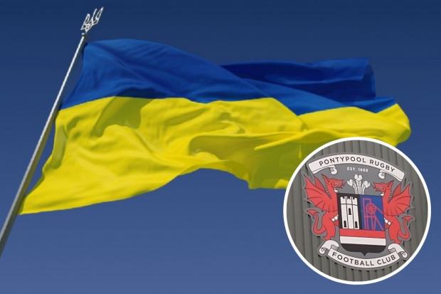Pontypool RFC are donating ticket revenue and programme sales from this Saturday's match to support humanitarian aid in Ukraine.