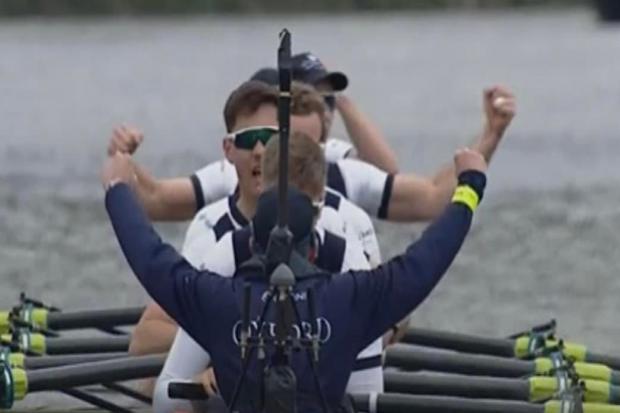 'A dream' - ex-Monmouth student coxes Oxford team to success in Boat Race