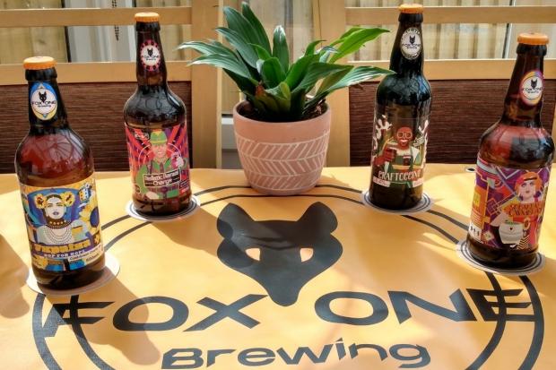 Free Press Series: Fox One Brewing's range of beers, having launched in 2020.