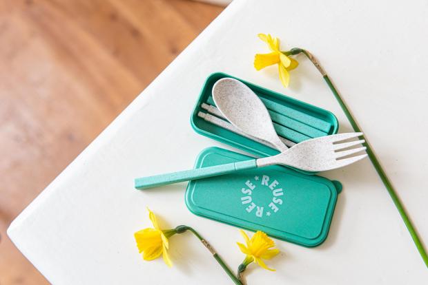 Free Press Series: Reusable Travel Picnic Cutlery. Credit: Not On The High Street